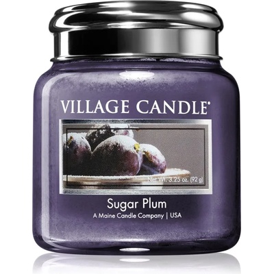 Village Candle Sugar Plum ароматна свещ 92 гр