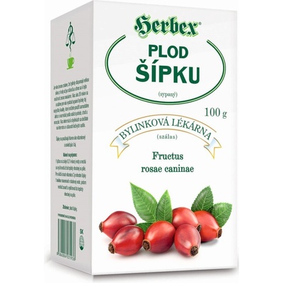 Herbex Plod šípku sypaný čaj 100 g