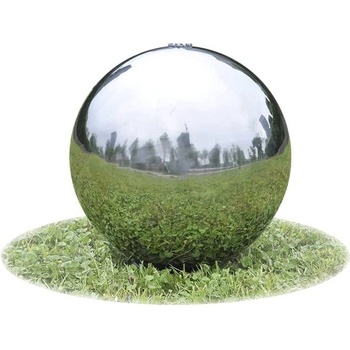 zahrada-XL Zahradní fontána koule s LED nerezová ocel 20 cm