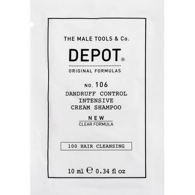 Depot 100 Hair Cleansing No. 106 Clear Formula Pro-Vitamin B5 Шампоан за коса против пърхот 10 ml