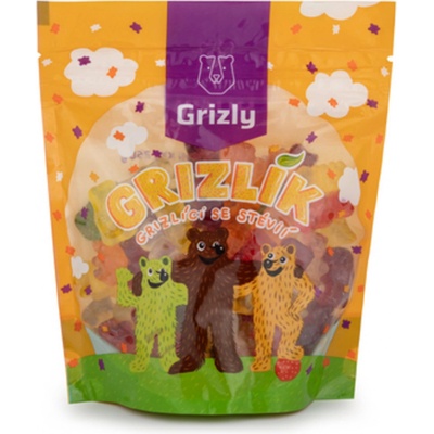 Grizly Grizlíci so Stéviou XXL 250 g