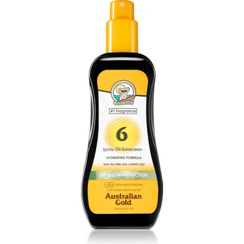 Australian Gold Spray Oil Sunscreen олио спрей за тяло против слънчеви лъчи SPF 6 237ml