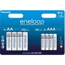 Panasonic Eneloop AA 2000mAh 4ks, AAA 800mAh 4ks BK-KJMCDE44E
