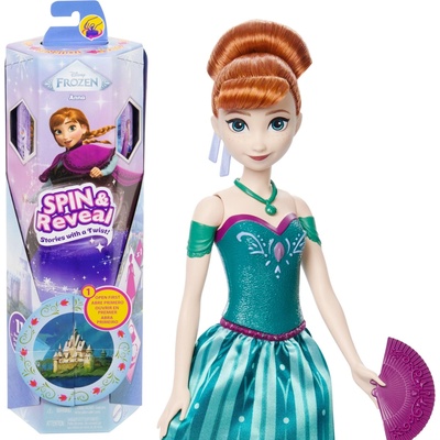 Mattel Frozen Spin And Reveal ANNA – Zboží Dáma