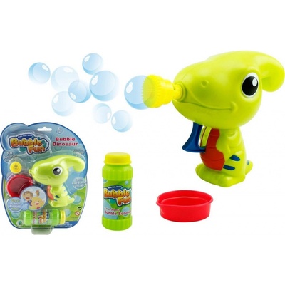 Bubble Fun Bublifuk Dinosaurus s náplňou 60 ml zelený