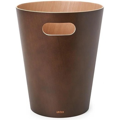 Umbra hk ltd (Канада) Кошче за боклук umbra woodrow (7.5 л) - цвят еспресо (umbra 082780-213)
