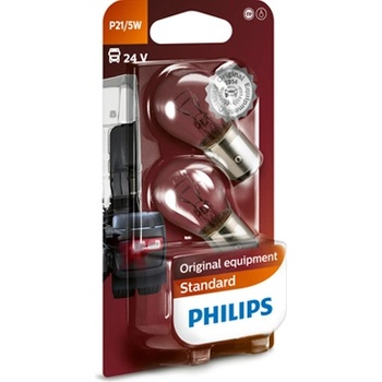 Image 1 of Philips Крушка, мигач philips p21/5w, 24v, 5/21w, 2 бр