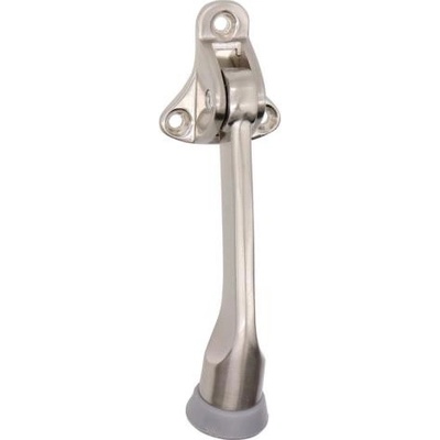 KP S 032550 - mechanický sklápacie dverný stavač, doraz dverí s gumou, výška 137 mm S-032550