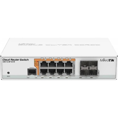 MikroTik CRS112-8P-4S-IN – Zboží Živě