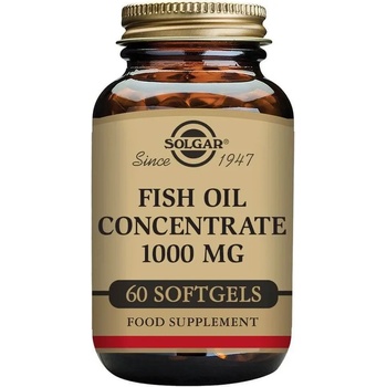 Solgar Хранителна добавка рибено масло, Solgar Fish Oil Concentrate 1000mg , 60 Softgels