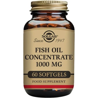 Solgar Хранителна добавка рибено масло, Solgar Fish Oil Concentrate 1000mg , 60 Softgels