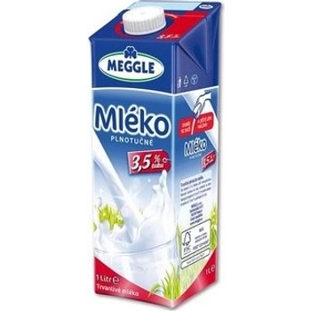 Meggle Trvanlivé plnotučné mléko 3,5%, 1 l