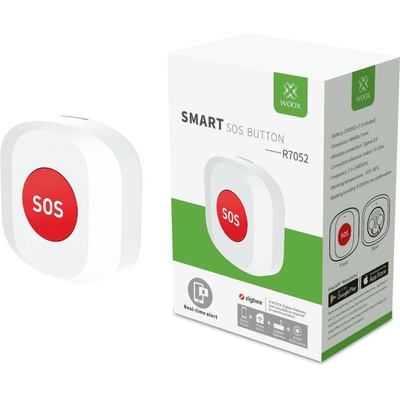 WOOX умен бутон Button - R7052 - Zigbee Smart SOS Button (R7052)