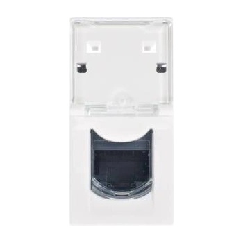 Legrand MOSAIC PC socket single RJ45 cat. 6 UTP white 076561