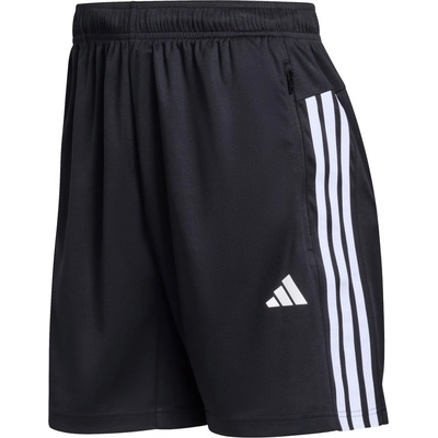 adidas Мъжки къси панталони adidas Workout Essentials Base 3-Stripes Pique Short Shorts - Black / White (012-4680-0111)