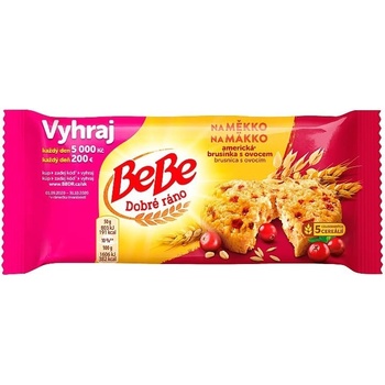 Opavia BeBe Dobré Ráno Namäkko brusnica a ovocie cereálny bochník 50 g