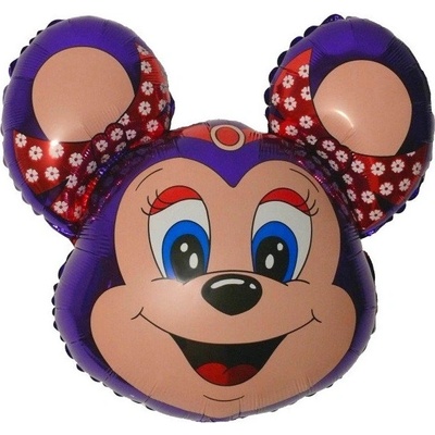 Balón fóliový 77 cm Minnie myš fialová