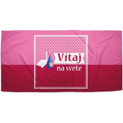 Sablio Uterák Vitaj na svete 4 50 x 100 cm