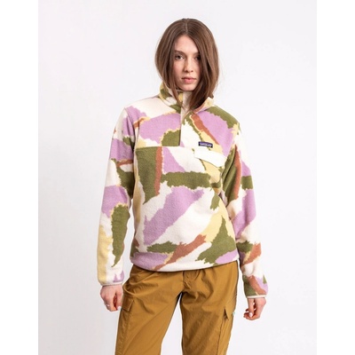 Patagonia W's LW Synch Snap-T P/O Sunshine Natural