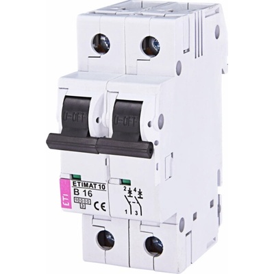 ETI 2P B 16A 10kA AC 002123716