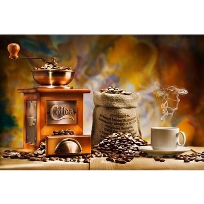Plechová ceduľa Coffee zátiší 1