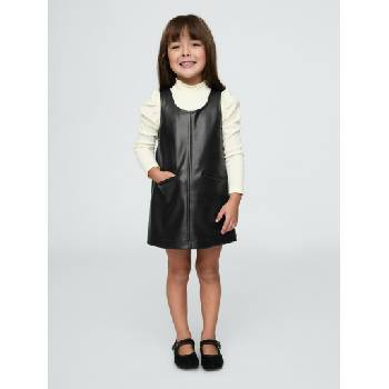 GAP Бебешка кожена рокля GAP GAP | Cheren | Момичешки | 92