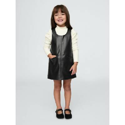 GAP Бебешка кожена рокля GAP GAP | Cheren | Момичешки | 92