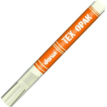 Darwi Tex Fabric Opak Marker Маркер за текстил White 6 ml 1 бр (DA0160013010C)