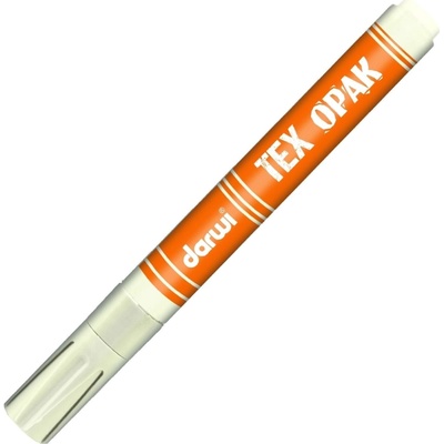 Darwi Tex Fabric Opak Marker Маркер за текстил White 6 ml 1 бр (DA0160013010C)