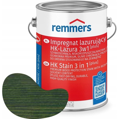 Remmers HK-Lazura 3v1 [plus] Impregnace Tmavě zelená 0,75l + dárek