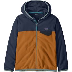 Patagonia Детско поларено яке Patagonia Kid's Micro D Snap-T Jacket Fleece jacket - Cinnamon Brown - размер XL (703-4106-2615)
