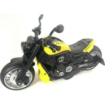 Alltoys Motorka žlutá 1:14