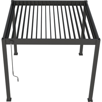 Outdoor Creations ORION 300x300cm 4 nohy Antracit RAL 7015