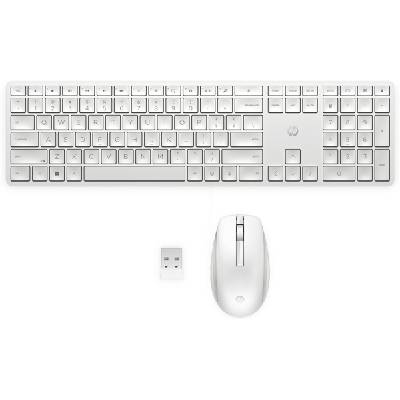 655 Wireless KB-MSE Combo, БДС, бял (860P8AA#AKS)
