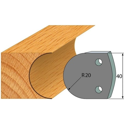 IGM Professional IGM Profil 131 - pár obmedzovačov 40x4mm SP F027-131