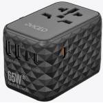 Dviced Universal travel adapter 65W GaN - Black (DV240001)