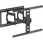 Arielli Стойка за телевизор Arielli ATB-83466 SLIM, за стена, за екрани от 43" до 90", VESA до 600x400, до 60 кг, регулируема, черна (ATB-83466 SLIM)