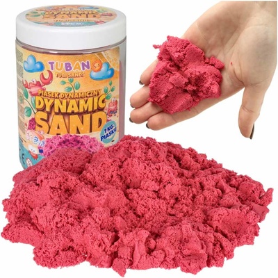 TUBAN Dynamický písek Růžový 1 kg