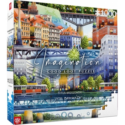 GOOD LOOT Imagination Tytus Brzozowski Warsaw bridges 1000 dielov