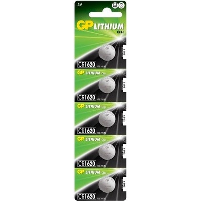 GP Batteries b1570 cr1620 литиева клетка с бутон 5бр/блистер (gpcr1620-bl5)