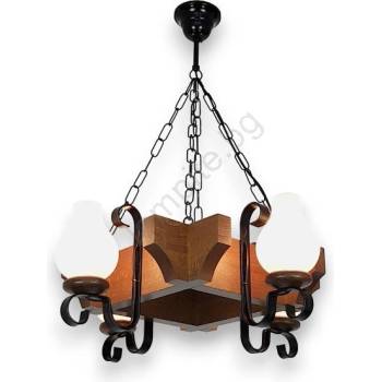 Brilagi - Пендел QUEEN 4xE14/40W/230V бук/орех (BG2012)