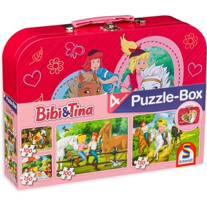 Schmidt Spiele Детски пъзел Schmidt 4 в 1 - Биби и Тина (56509) - ozone