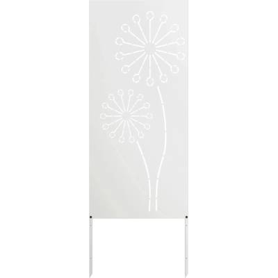 VidaXL ZAHRADNÍ ZÁSTĚNA PRO SOUKROMÍ BÍLÁ 50X1,7X140CM