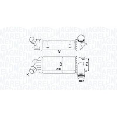 Chladič turba MAGNETI MARELLI 351319204140