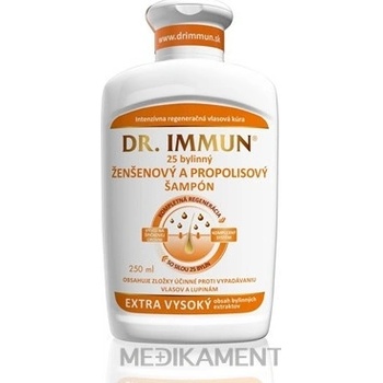 Dr. Immun Ženšeňový a propolisový šampón 25 bylinný 250 ml