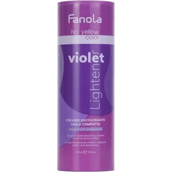 Fanola No Yellow Изсветляваща пудра Violet Lightener, 450 g