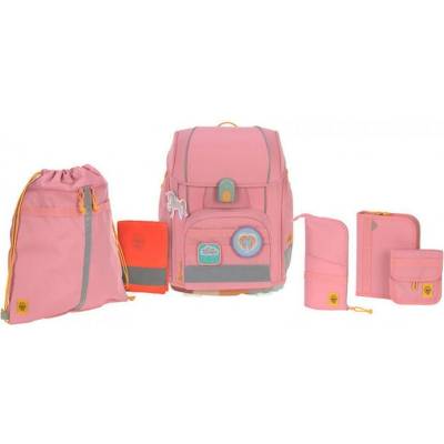 Školská 7 dielna súprava Lässig – Boxy Unique pink
