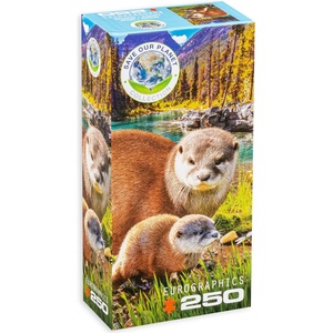 EUROGRAPHICS Пъзел Eurographics от 250 части - Видри (82515558)