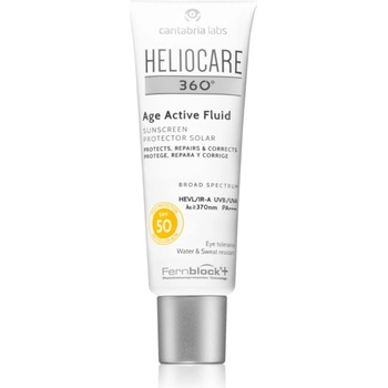 Heliocare 360° Age Active Fluid лосион за слънце анти стареене SPF 50+ 50ml