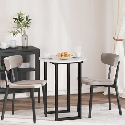 Omaxi 936042 Deska stolu Bílá s vysokým leskem 60 x 60 x 1,5 cm